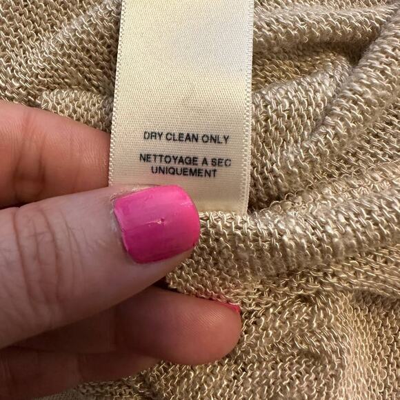 Joie Soft cream long sleeves lightweight sweater size Small - Picture 5 of 10